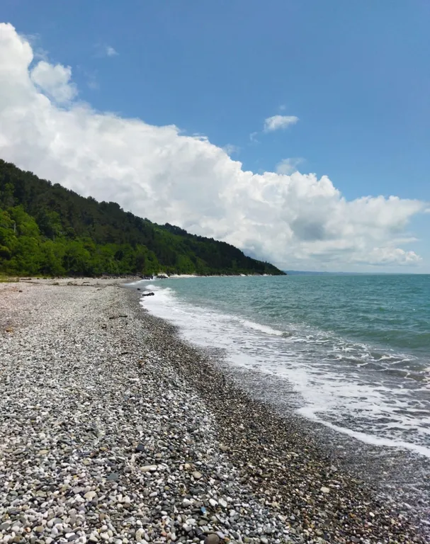 Домики на берегу моря