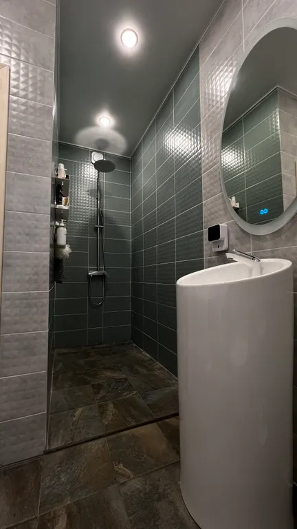 Домик с сауной у леса