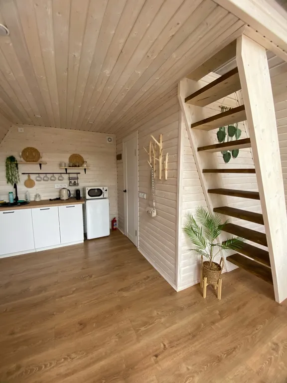 Стильный домик А-фрейм