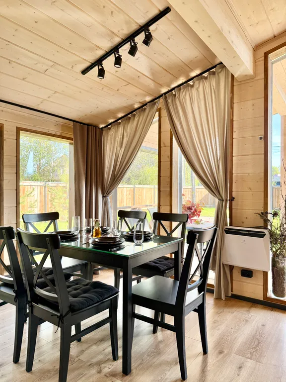 Уютный дом с чаном