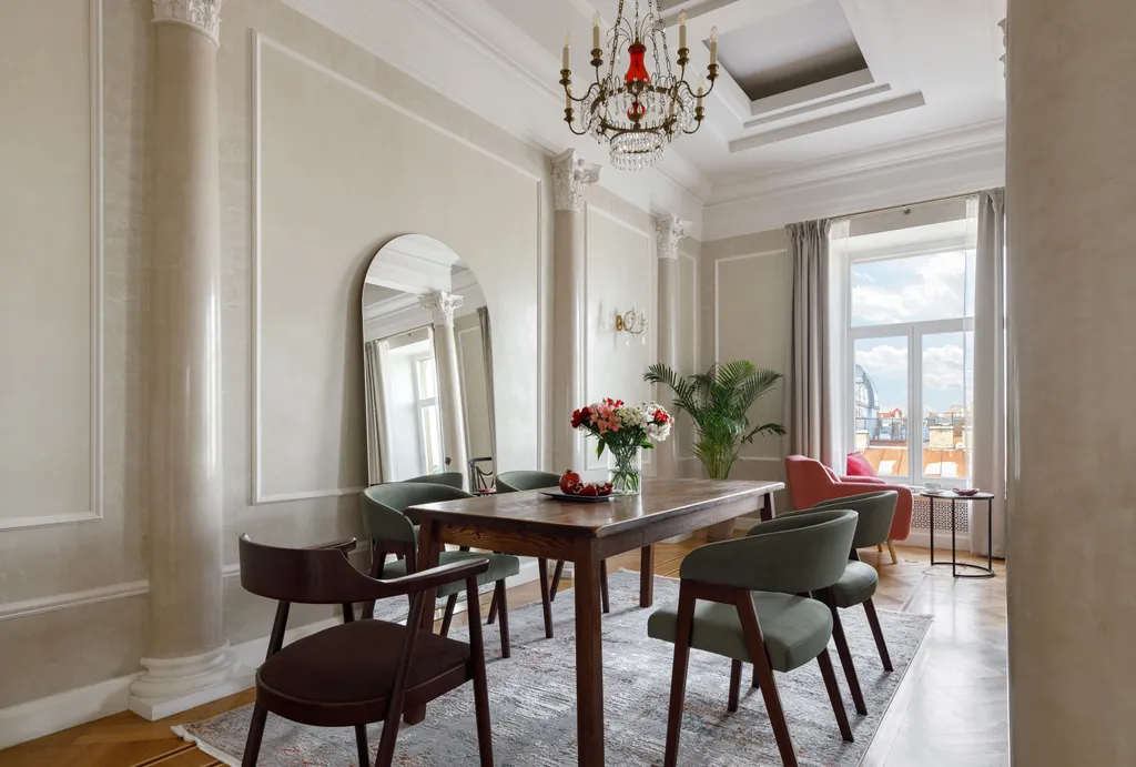 Апартаменты 210 м² с видом на Исаакиевский собор