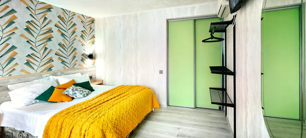 Квартира Квартира Двухкомнатный с кухней, стиралкой, балконом, кондиционером — Судак