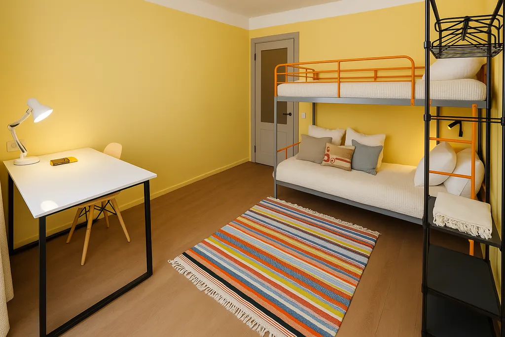 Просторная двухэтажная квартира от компании v-gosti