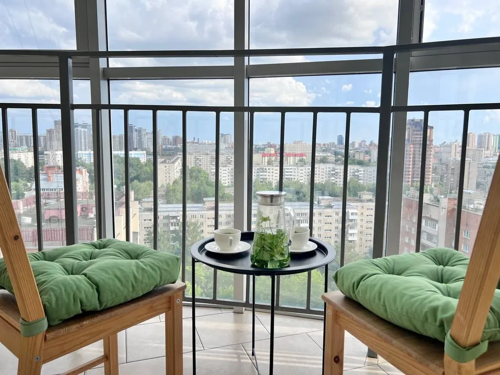 Квартира Квартира Апартамент с видом на город — Новосибирск