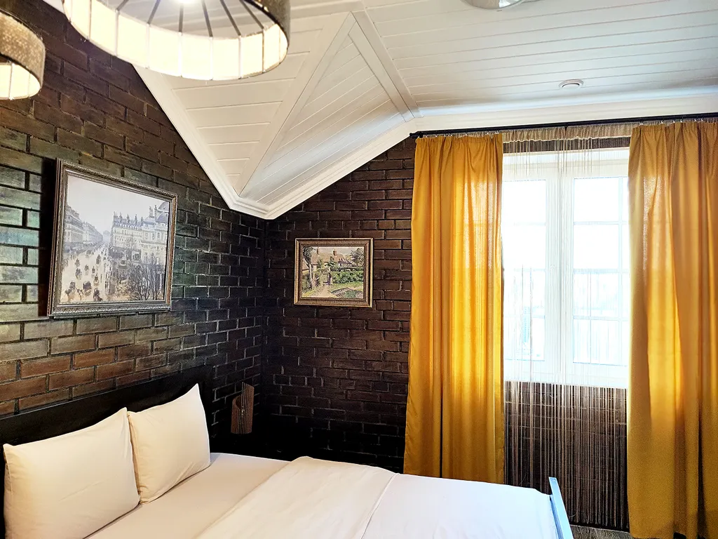 Студия с видом на сад и внутренний дворик