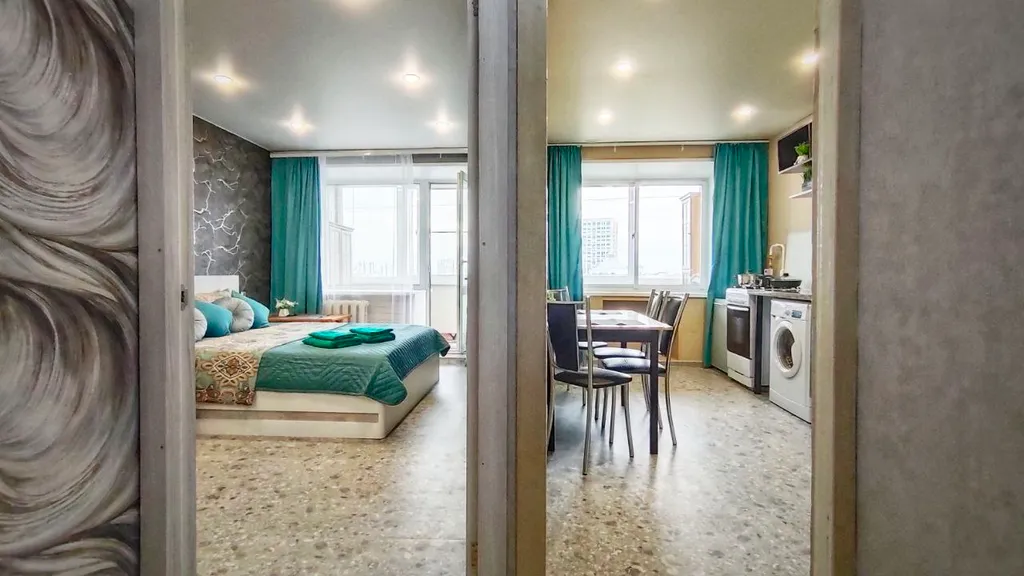 Квартира в центре с видом на город 12 этаж