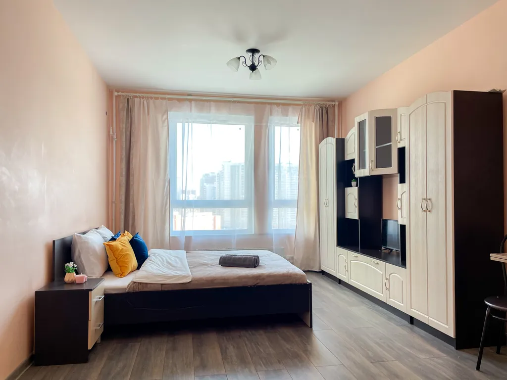 Шикарная евродвушка в новом доме, для 1-4 гостей. Рядом с Шереметьево