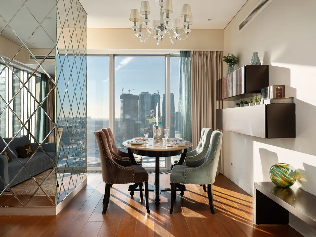 Oko Avior 24 этаж, панорамный вид, шикарные закаты