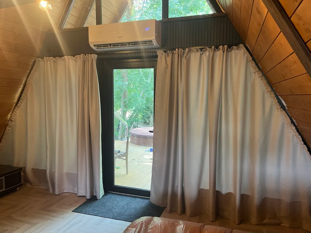 Треугольный дом в стиле A-frame