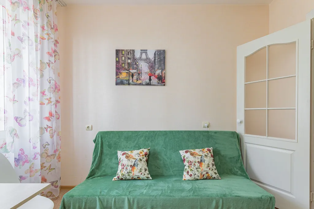 Комфортная квартира с отдельными кроватями