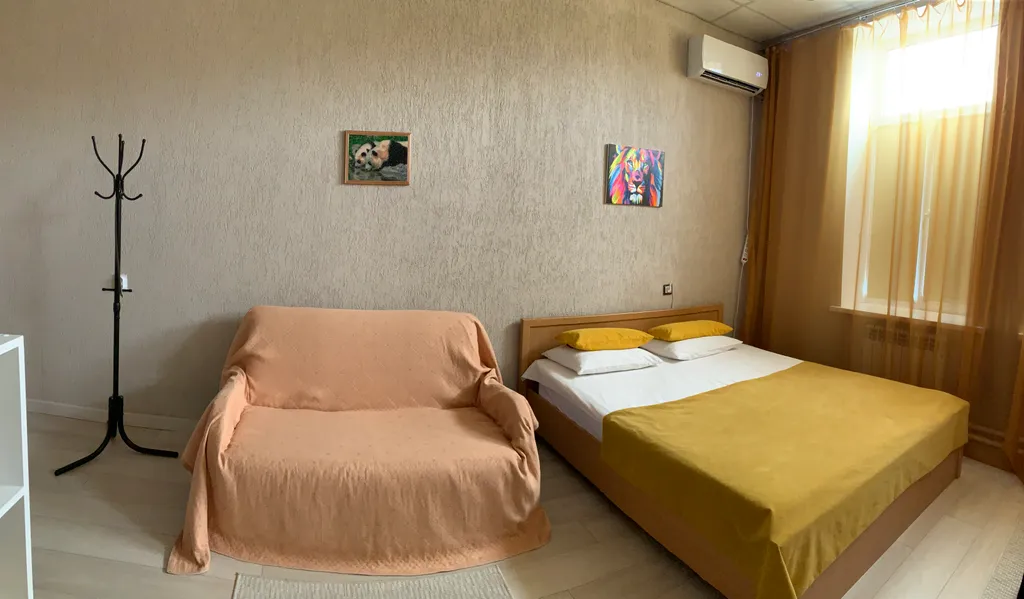 Квартира Квартира Уютная студия — Элиста