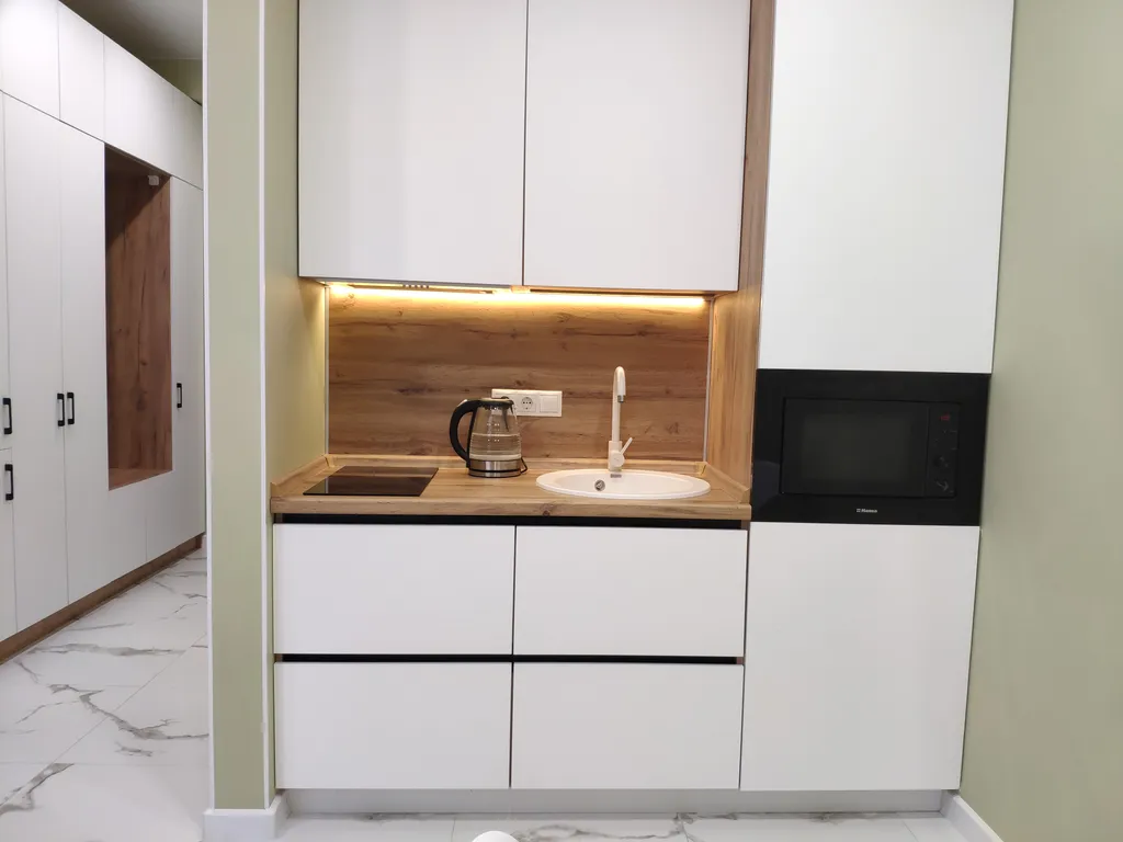 Современная и очень уютная студия в ЖК "Семейный", центр п.Лазаревское