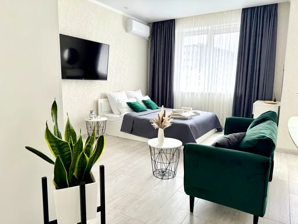 Квартира с видом на озеро