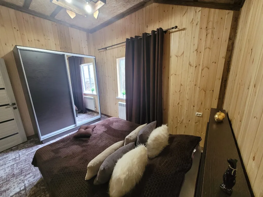 База отдыха с видом на горы в Приэльбрусье