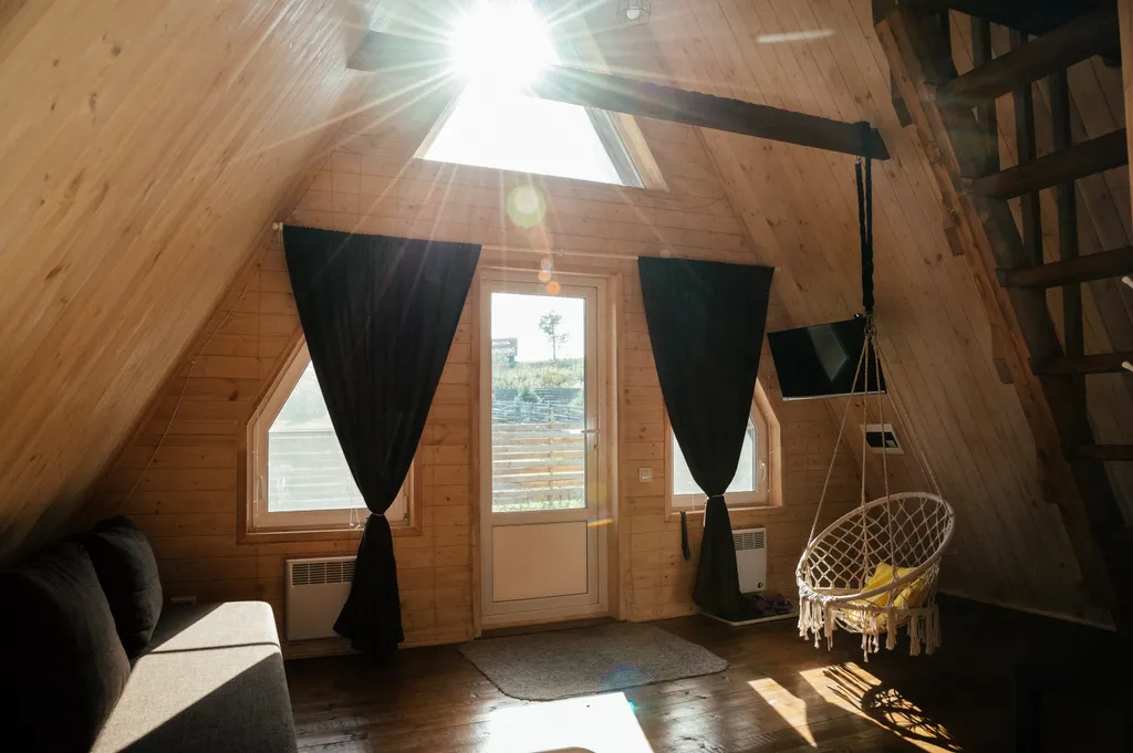 Шале с беседкой на горнолыжном склоне, "добрый дом 71"