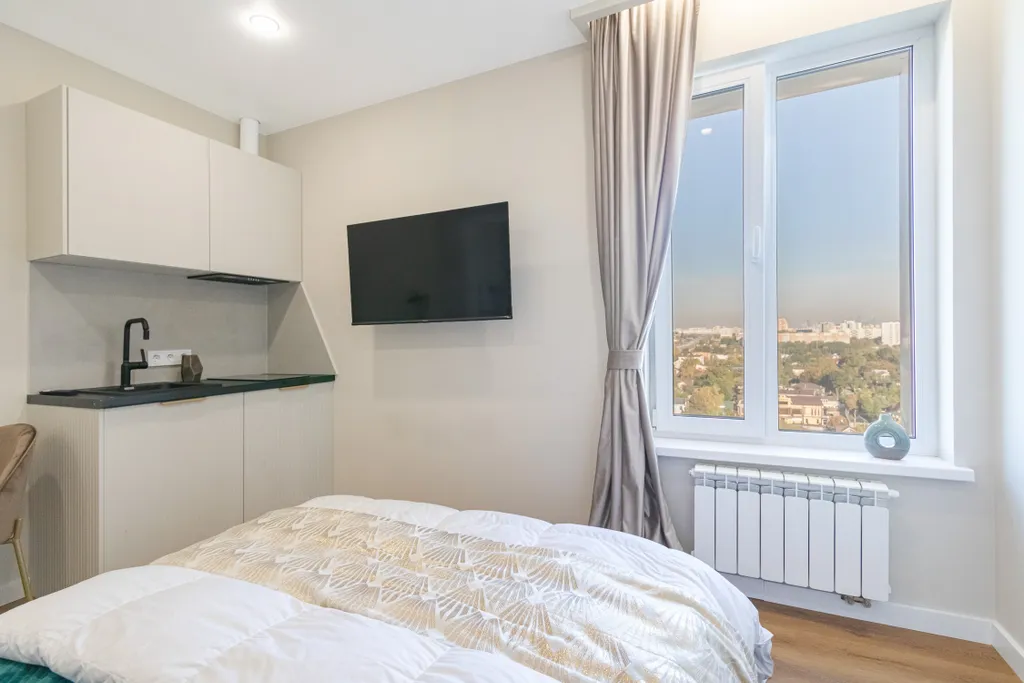 Квартира Квартира Дизaйнeрcкая студия рядом с Инновациoнным цeнтpoм Cколково — Новоивановское