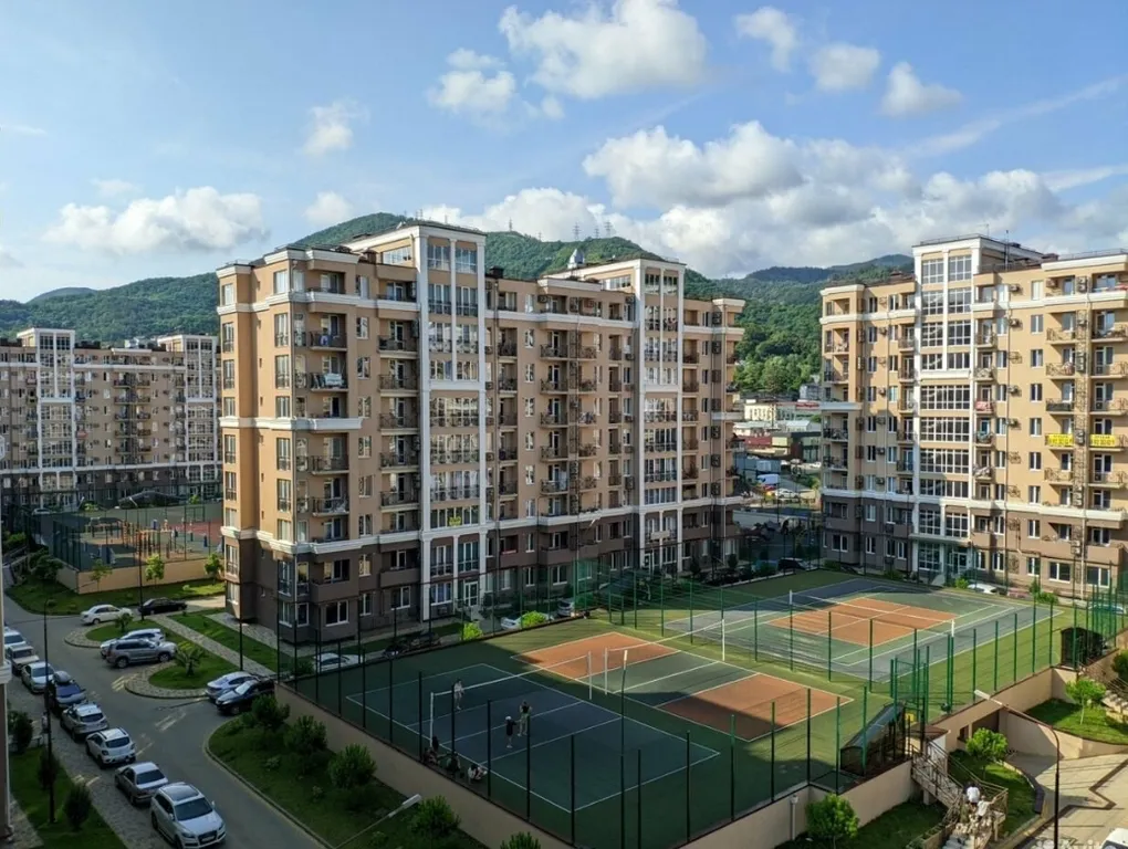 Современная и очень уютная студия в ЖК "Семейный" п.Лазаревское г.Сочи