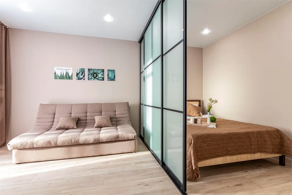 Квартира рядом с метро Чкаловская для для 4х гостей