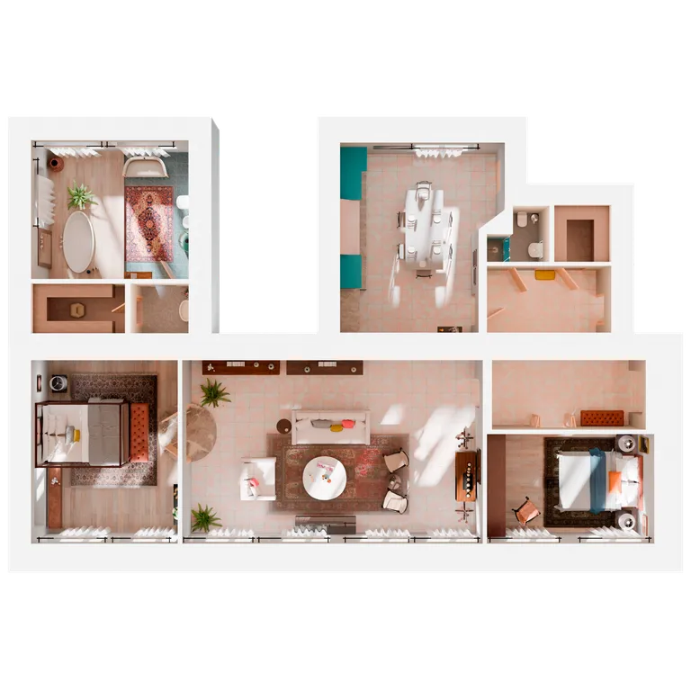 Уникальные апартаменты недалеко от Исаакиевского собора