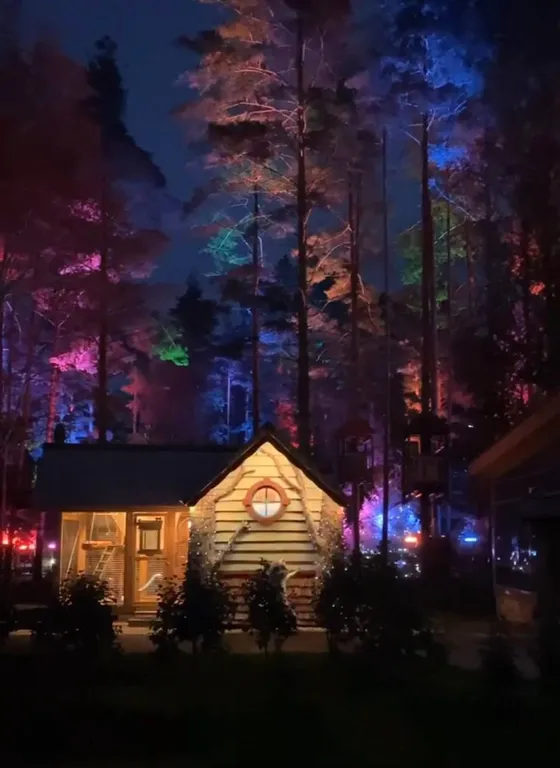 Ohtaloft апартаменты с террасой рядом с Охта парком