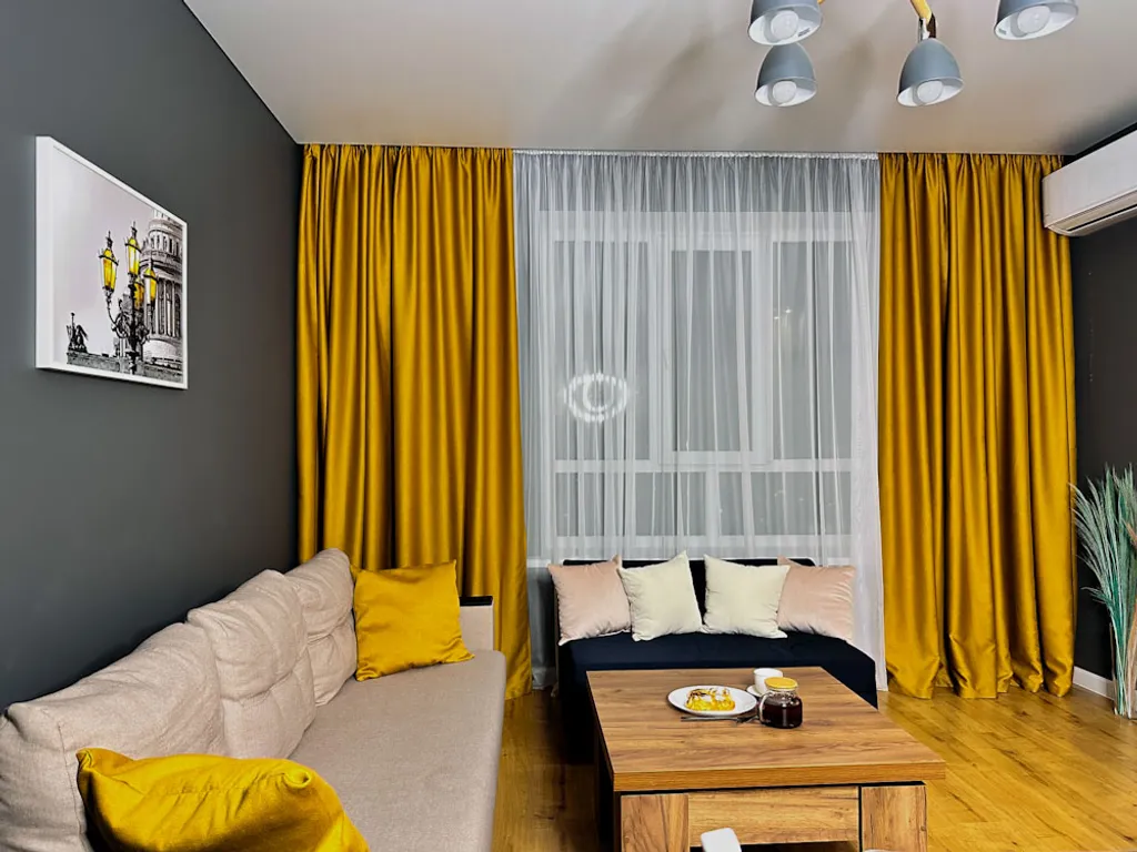 Апартаменты с дизайнерским ремонтом