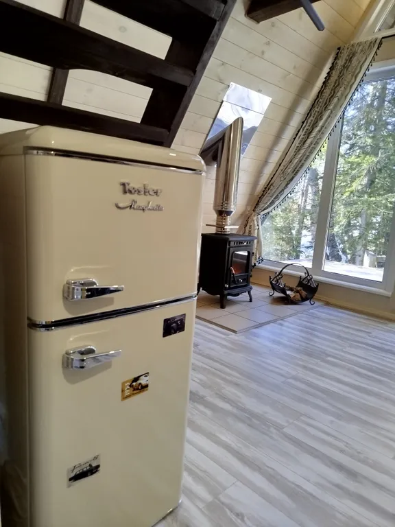 Атмосферный дом шале с видом на лес