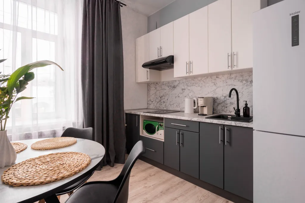 Апартамент с видом на торговые ряды