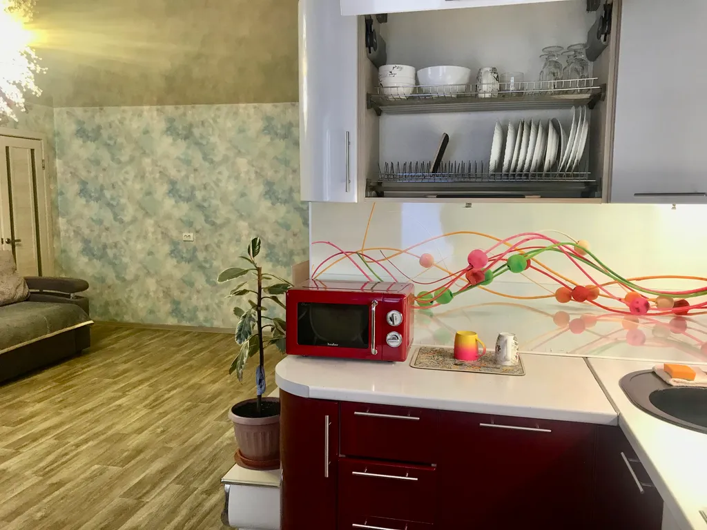 Светлая просторная двухкомнатная квартира