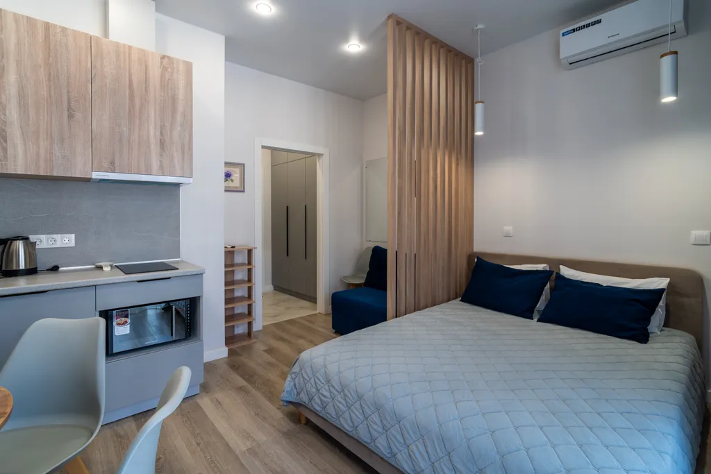 Квартира Просторная и комфортная студия в 15 минутах от моря! — аренда посуточно в Ольгинка