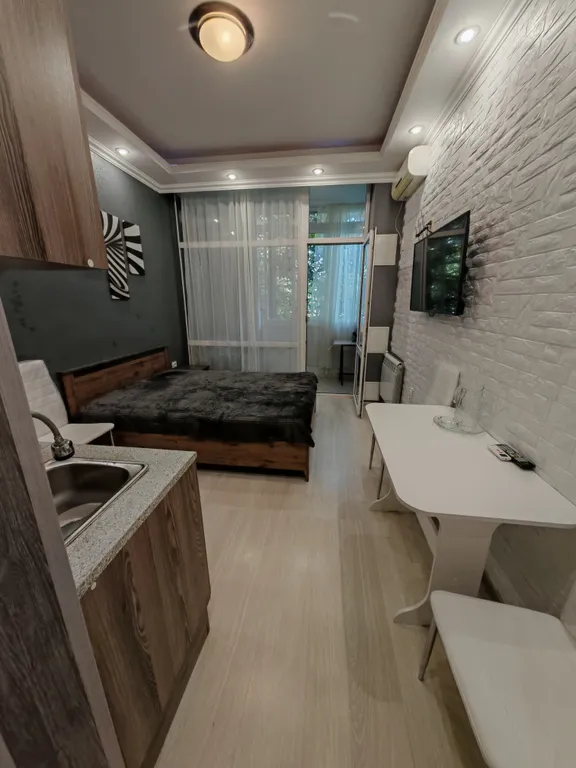 Квартира Квартира Студия с выделенной зоной лоджии на первой береговой линии — Сочи