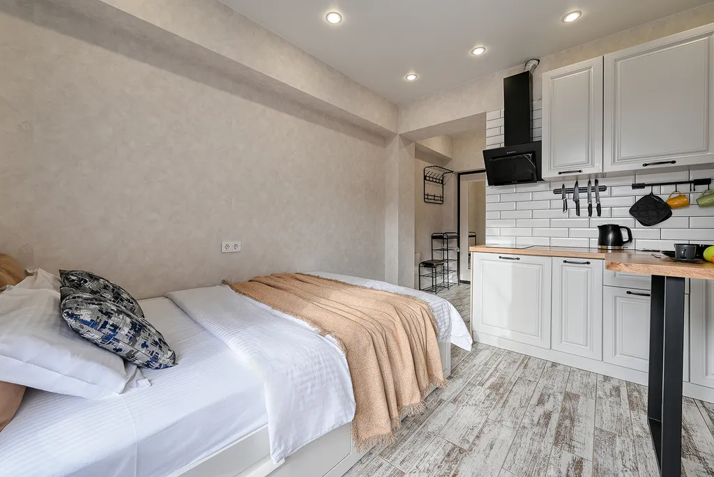 Студия с террасой и видом на горы Я на Море