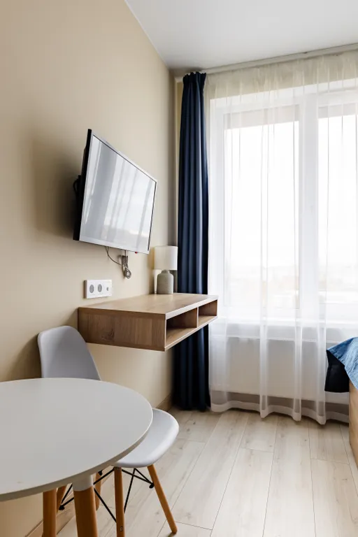 Квартира Квартира Уютная студия рядом с метро Чёрная речка — Санкт-Петербург