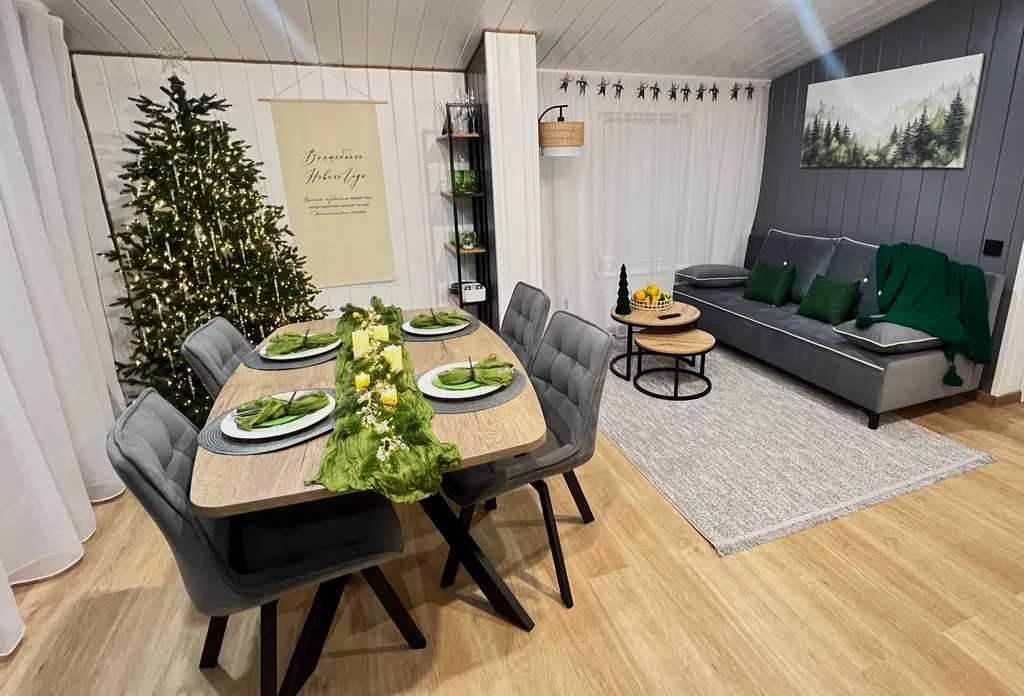 Уютный домик с баней