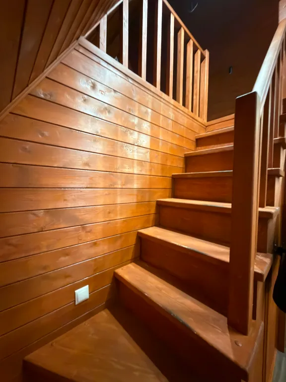 Уютный домик А-Фрейм с террасой и мангальной зоной