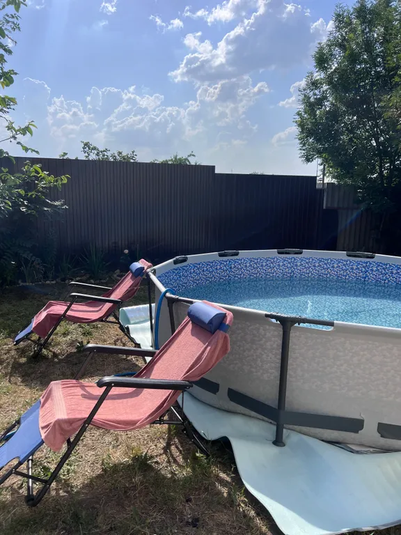 Загородный коттедж с чаном для парения под звездами