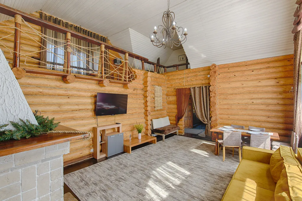 Уютный дом с баней для компании