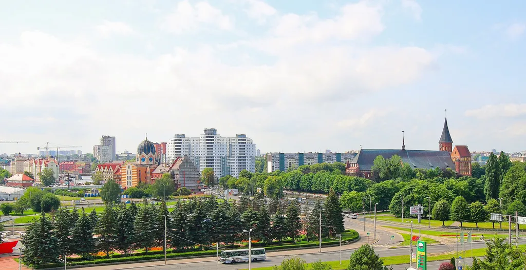 Квартира Квартира в центре с видом на Кафедральный собор — Калининград