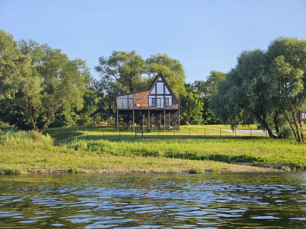 A-Frame в Подмосковье на берегу Оки