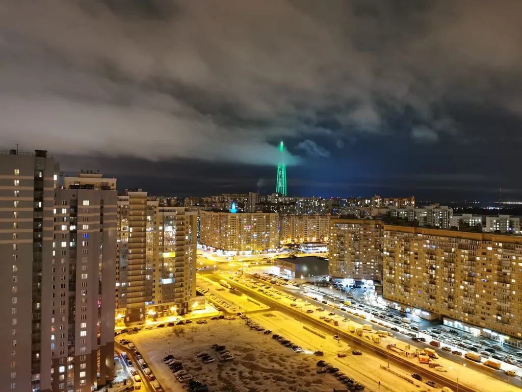 Уютная квартира с видом на Лахта центр
