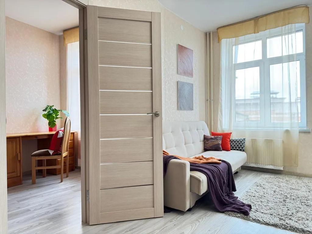 Стильная евро-двухкомнатная квартира в Лайково