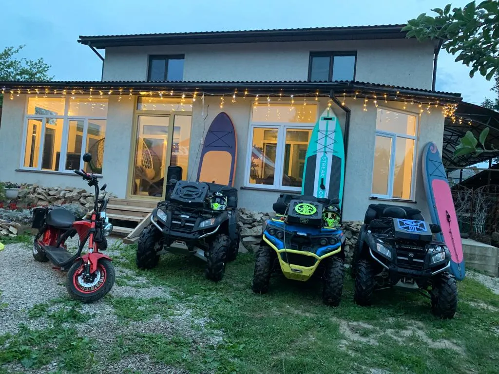 Коттедж до 14 чел, баня, чан, парения, квадроциклы, снегоходы