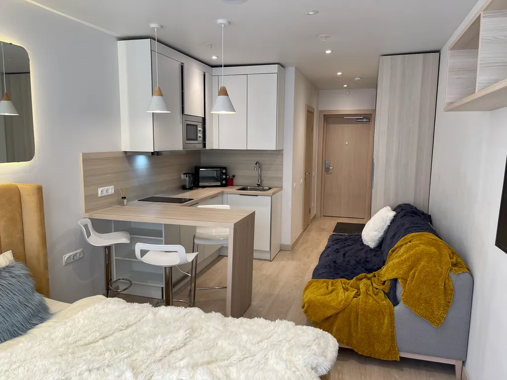 Квартира Квартира Уютная студия в центре — Санкт-Петербург