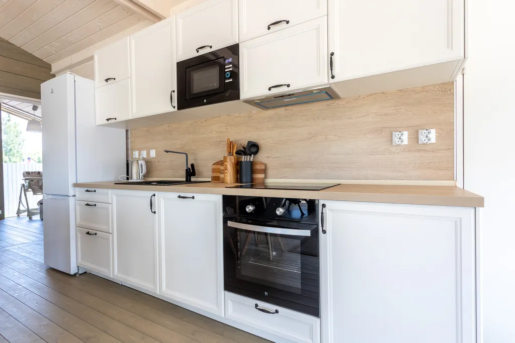 Дом стандарт c баней-бочкой