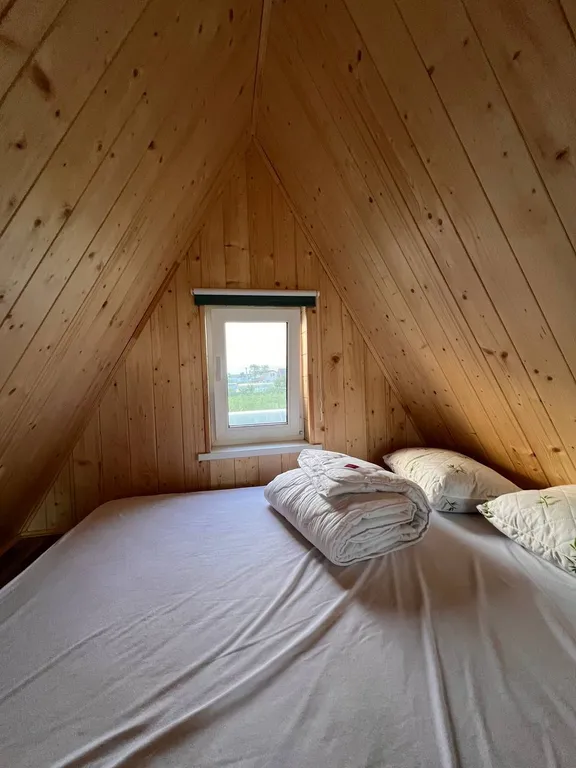 Уютный А-фрейм №1 у озера