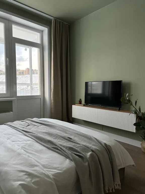 Квартира Квартира Студия с шикарным видом на Енисей — Красноярск