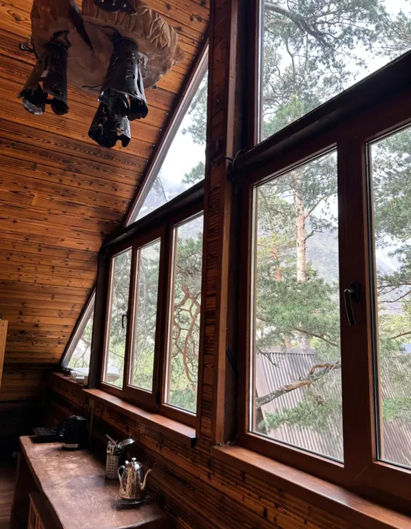 Уютная квартира с видом на горы