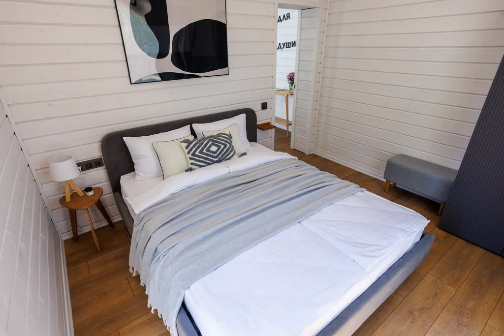 Уютный дом для отдыха на границе с лесом