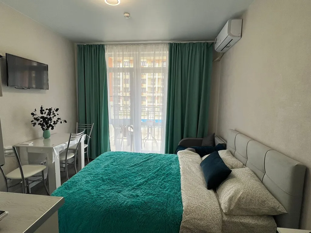 Квартира Студия 184 с бассейном — аренда посуточно в Сукко