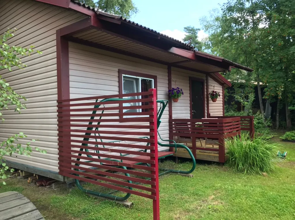 Дом с бесплатной баней на 1 линии от реки