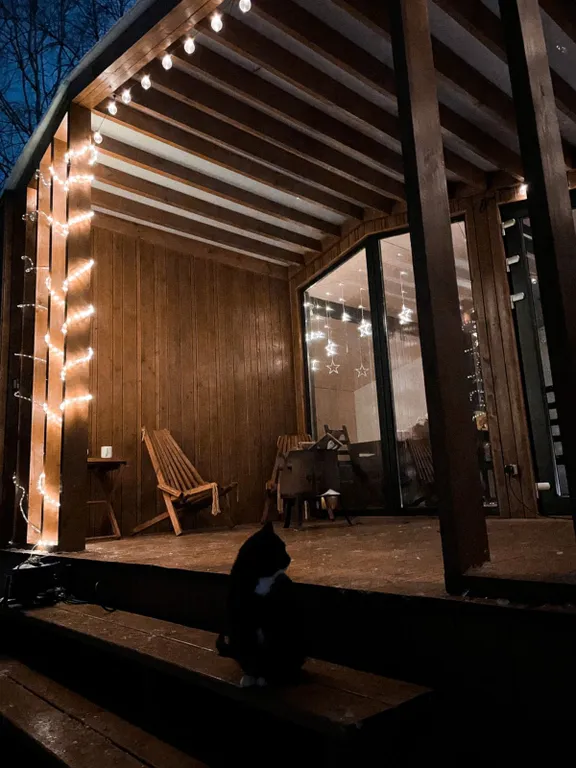 Коттедж Дом с русской баней Valent tiny для праздника или релакса — Подолино